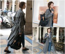 高俊熙最新街拍 Burberry风衣撞衫江疏