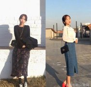 春季减龄甜美淑女感穿搭示范